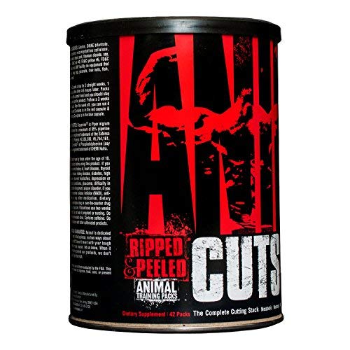 Animal Cuts - 42 Packs - Weight Loss Support Capsules