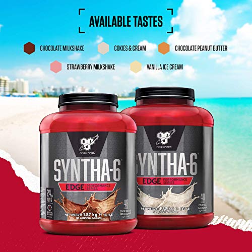 BSN Syntha-6 Edge - Protein Blend Powder (Whey Protein Concentrate Whey Protein Isolate Calcium Caseinate Micellar