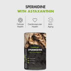 Feel Supreme Premium Spermidine & Astaxanthin Complex for cellular health and anti-aging