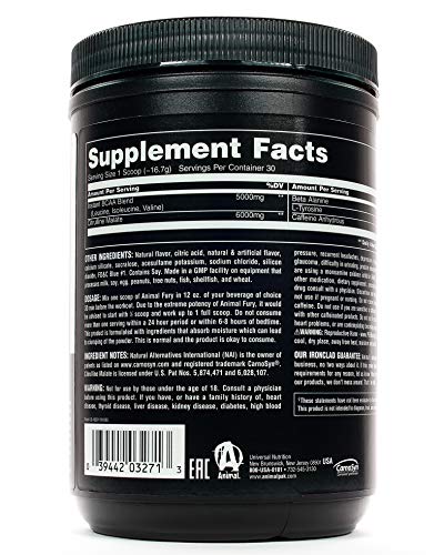 Animal Fury - Pre-Workout