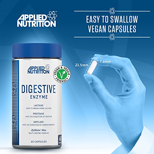 Applied Nutrition Digestive Enzyme - 60 Caps - Digestion Support Capsules