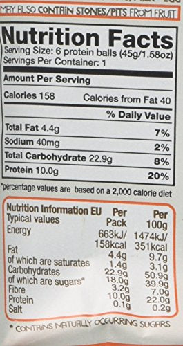 The Protein Ball Co Whey Protein Balls - Protein Bars