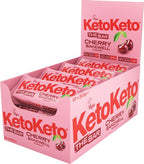 KetoKeto Bar - 12x50g / Cherry Bakewell - Protein Bars
