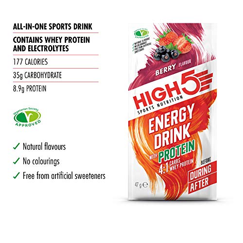 HIGH5 Energy Drink with Protein - Supplements