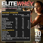 VOW Nutrition Elite Whey - 900g / Strawberry & White Chocolate - Whey Protein Powder