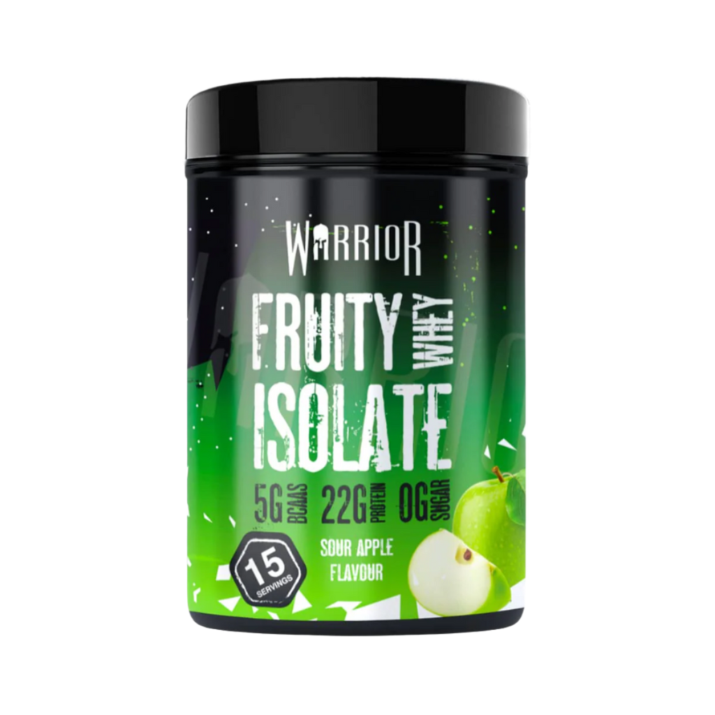 Warrior Fruity Whey Isolate - 375g / Sour Apple - Whey Proteins