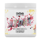 White tub of DNA Sports Hydra hydration formula with fruit imagery for sports hydra recovery