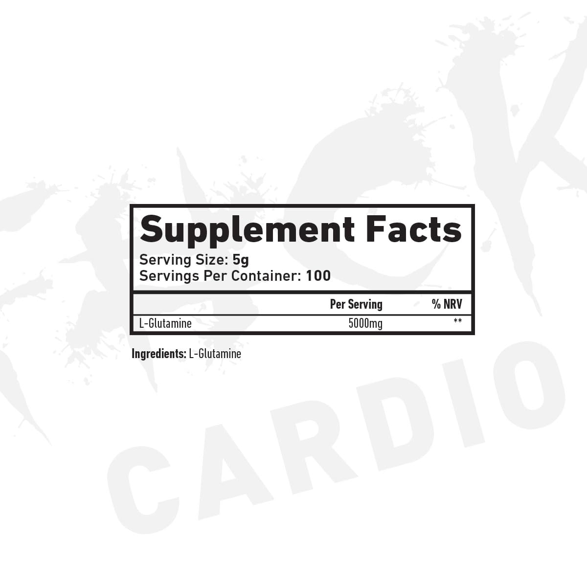 TWP Glutamine RAW - 500g - Immunity Support Powder