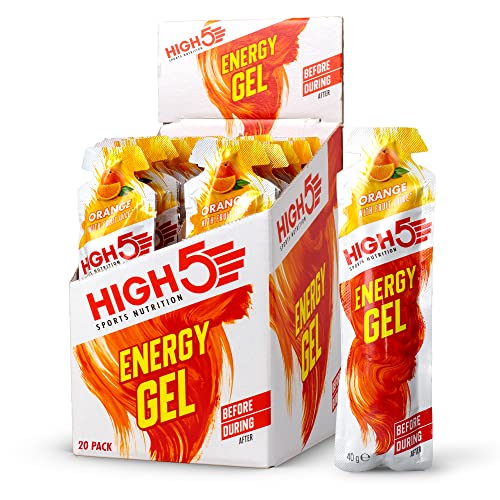 HIGH5 Energy Gel - 20x40g / Orange - Energy Gels