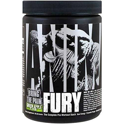 Animal Fury - 507g / Green Apple - Pre-Workout