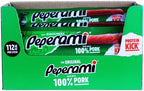 A multipack of Peperami Salami pork snacks ready to snack on