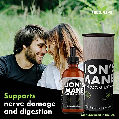 Feel Supreme Lions Mane Extract - 60ml - Cognitive Support Liquid