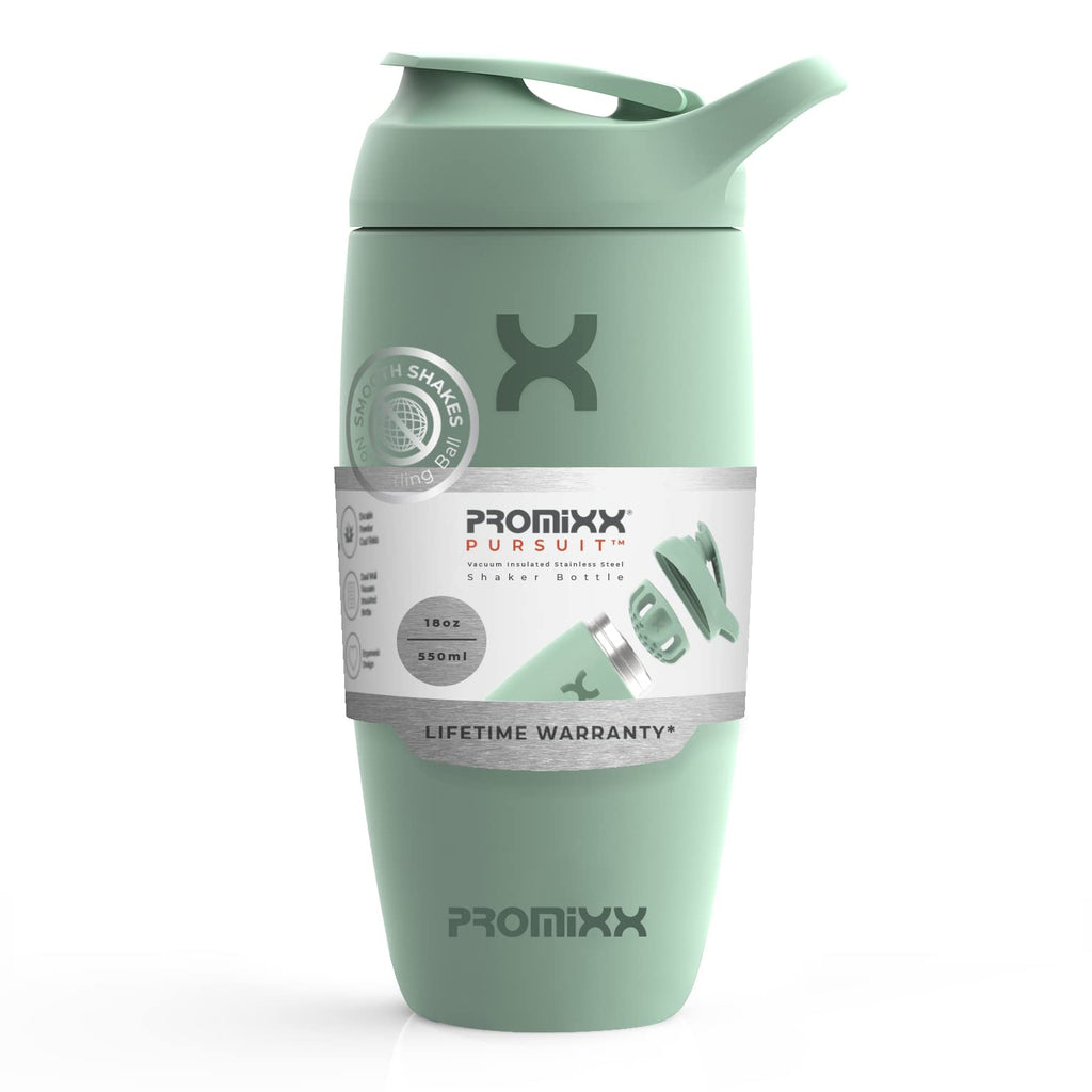 PROMiXX Pursuit Stainless-Steel Shaker Bottle - Shaker Bottle (Less Than 2 Litres)