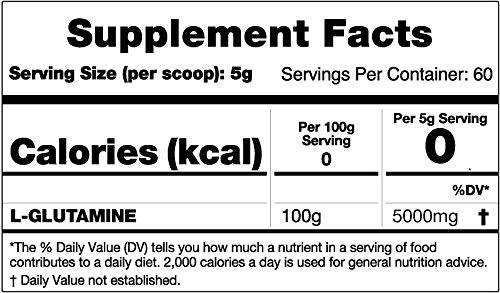 10X Athletic GLUT + - 300g / Unflavoured - Glutamine Powder