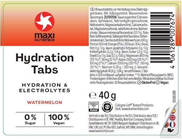 MaxiNutrition Protein Hydration - Energy & Endurance
