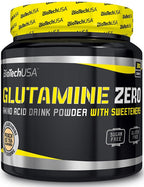 BioTech USA Glutamine Zero - 300g / Peach Ice Tea