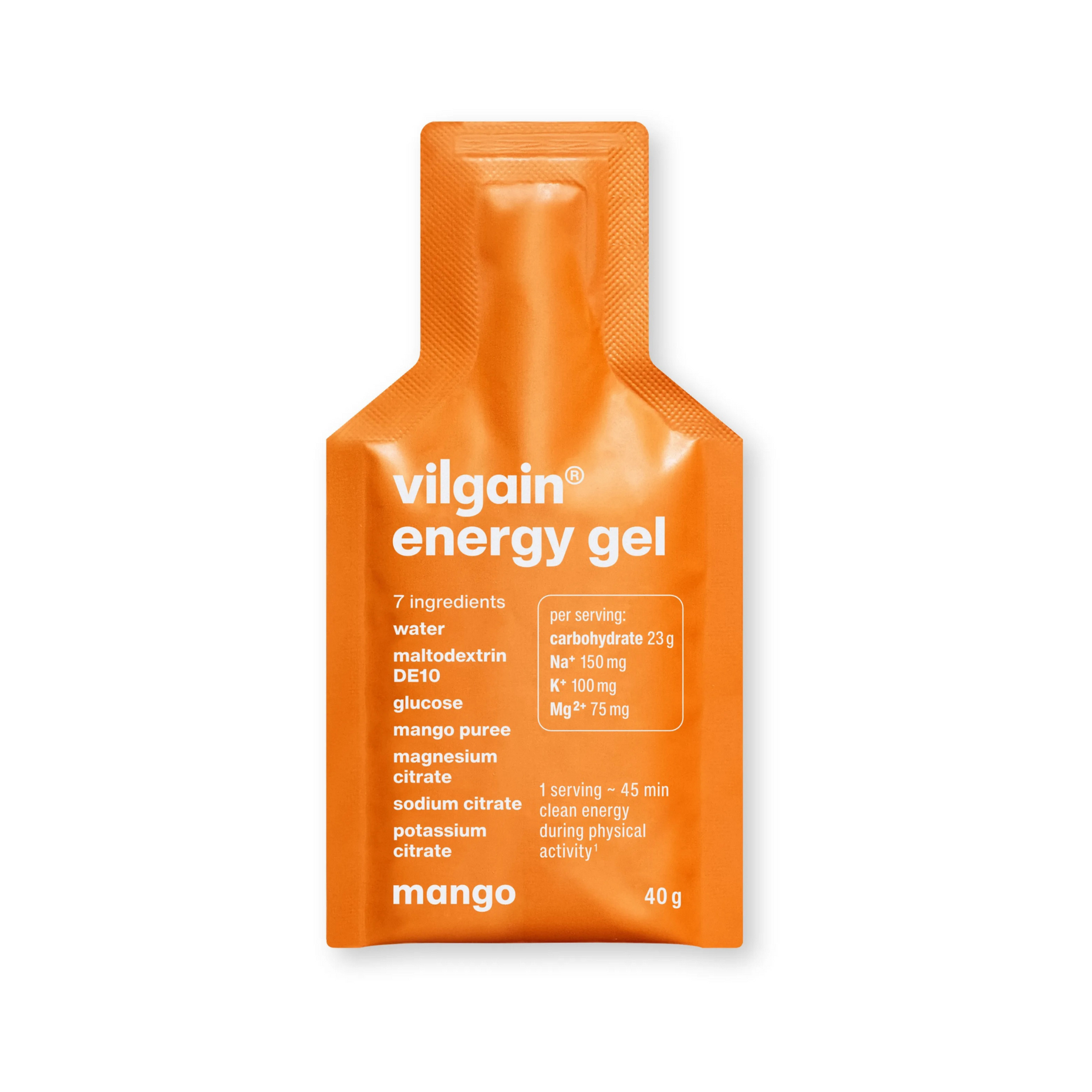 Vilgain Energy Gel 12 x 40g - MyGymSupplements