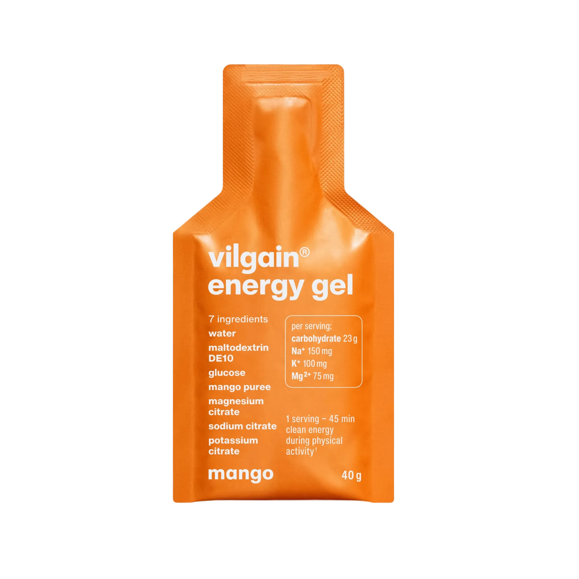 Vilgain Energy Gel 12 x 40g - MyGymSupplements