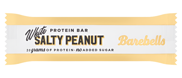 Barebells Protein Bar - 55g / White Chocolate Salty Peanut - Protein Bars