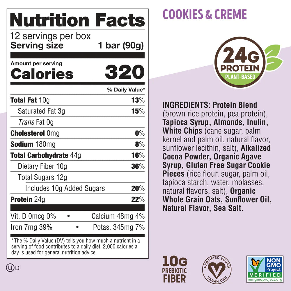 Lenny & Larry's The Complete Cookie-fied BIG Bar - MyGymSupplements