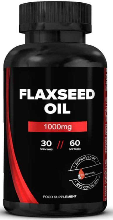 Strom Sports Flaxseed Oil - 60 Softgels