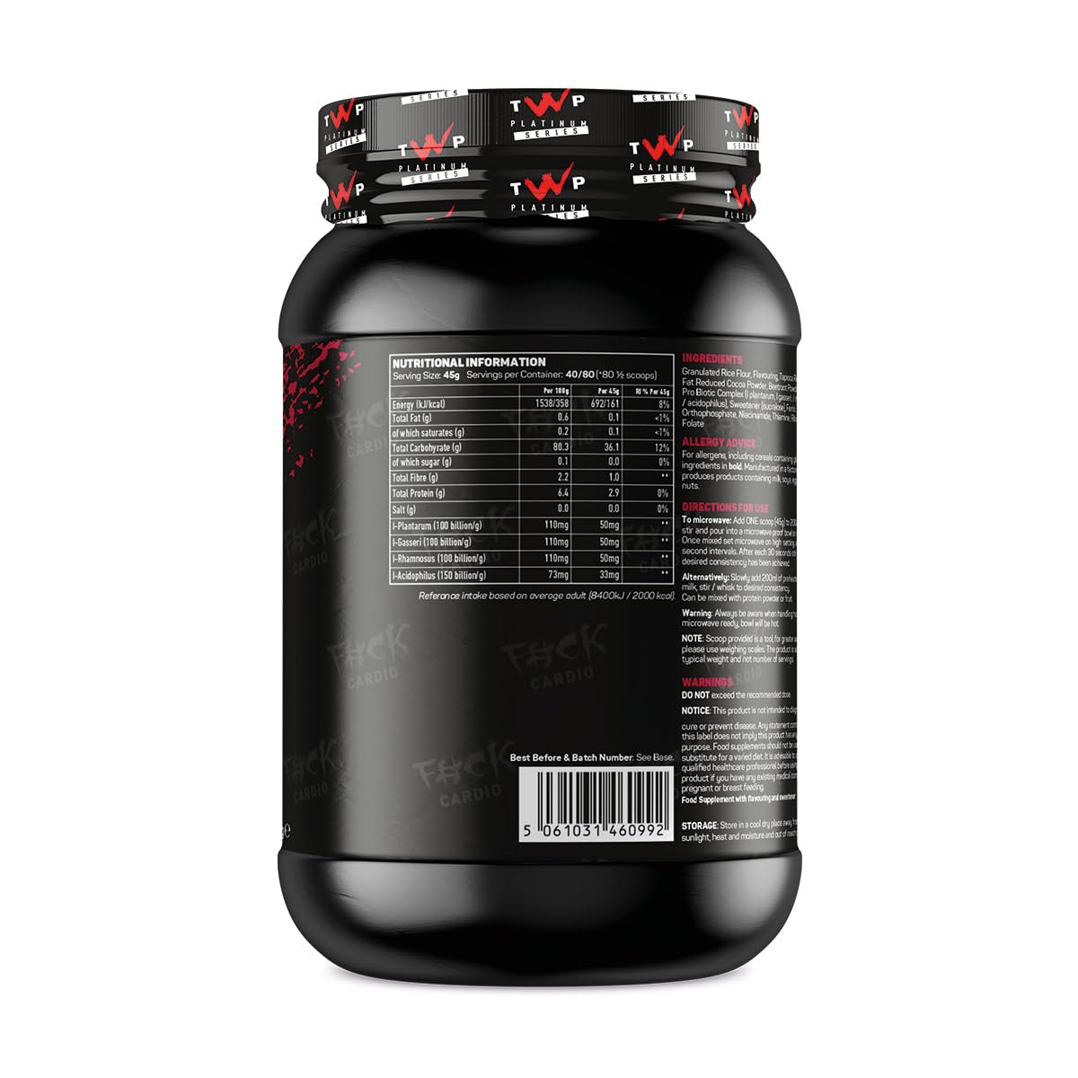 TWP COR + Carbohydrate Control Supplements
