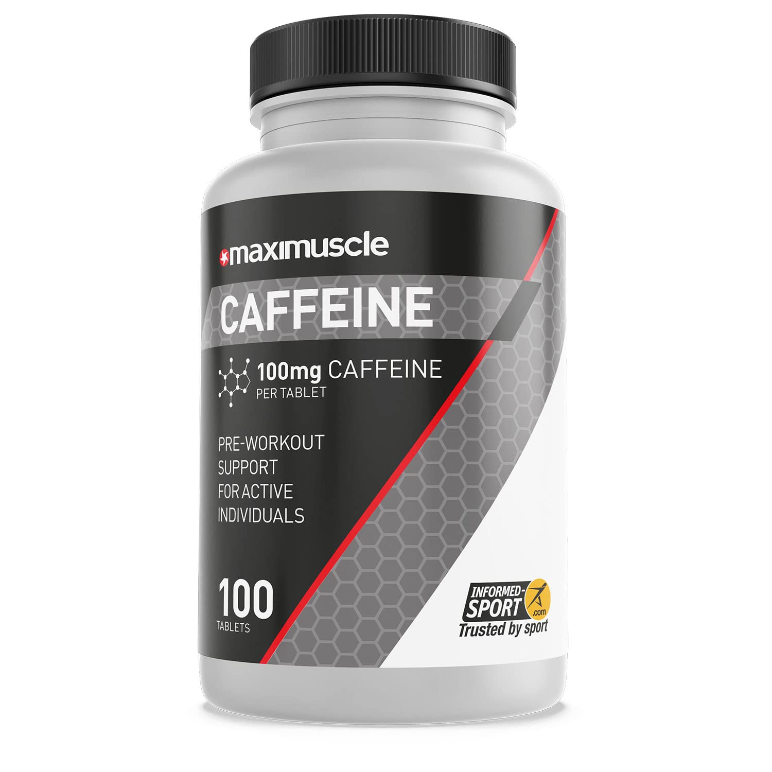 MaxiNutrition Caffeine - 100 Tabs - Caffeine Tablets