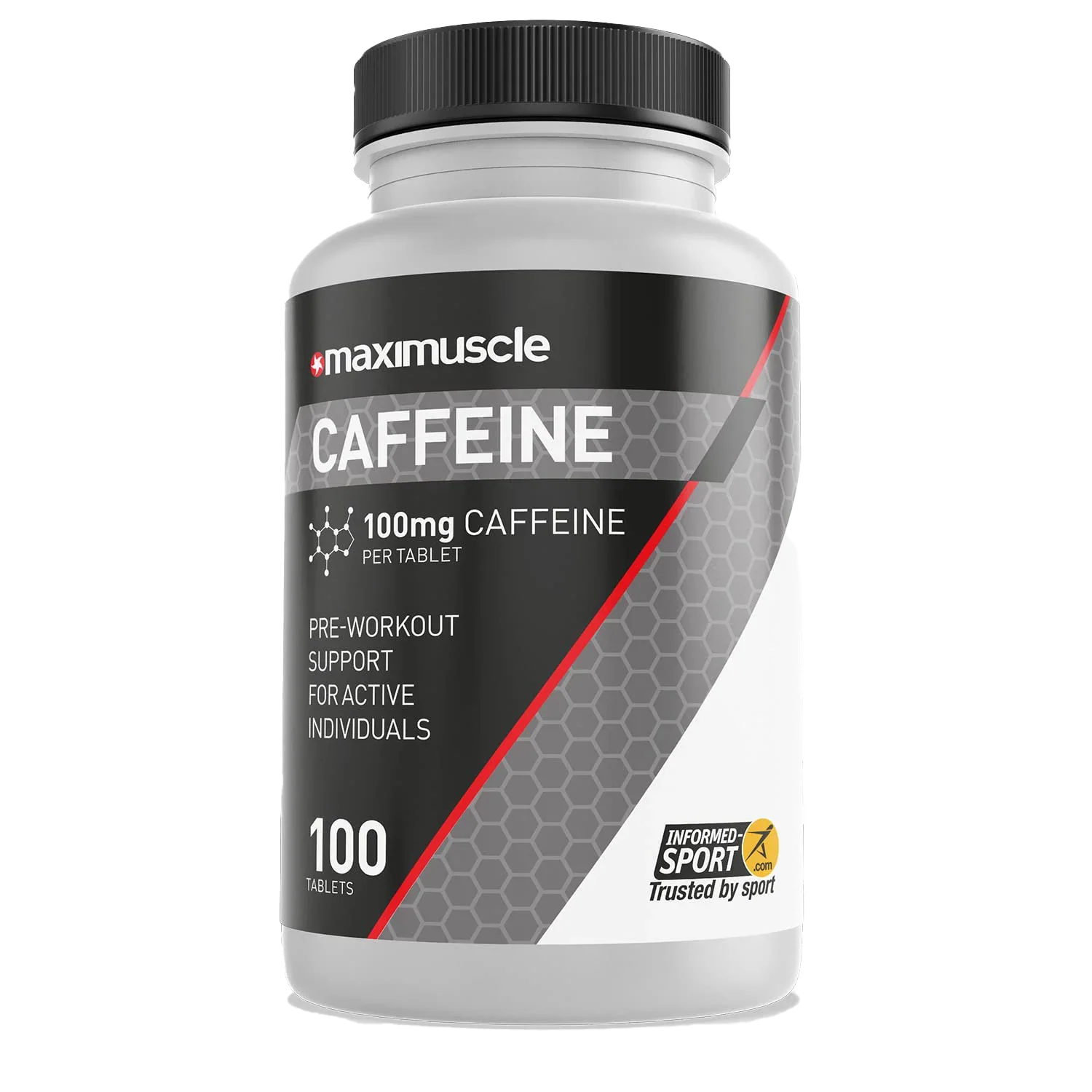 MaxiNutrition Caffeine - 100 Tabs - Caffeine Tablets