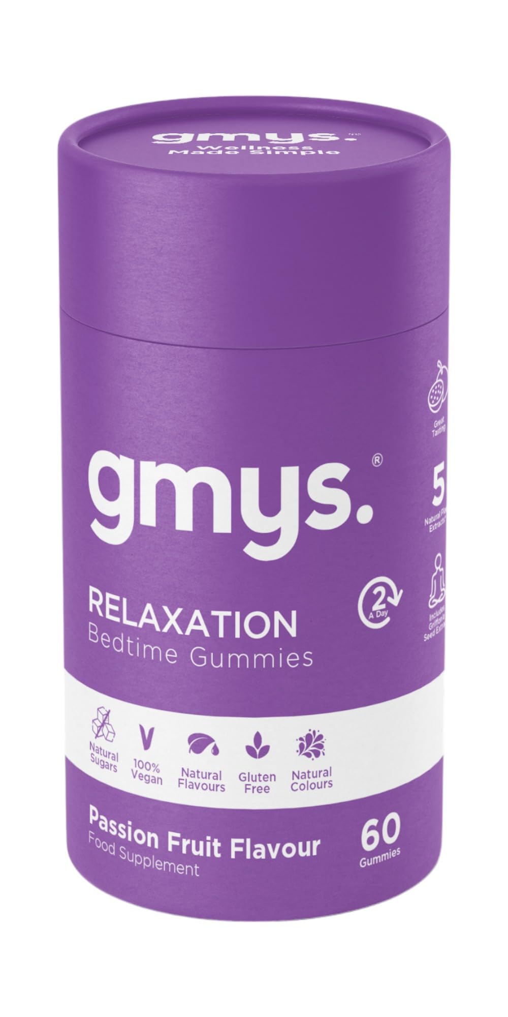 gmys Gut Health - 60 Gummies / Berry - Stress & Anxiety Relief
