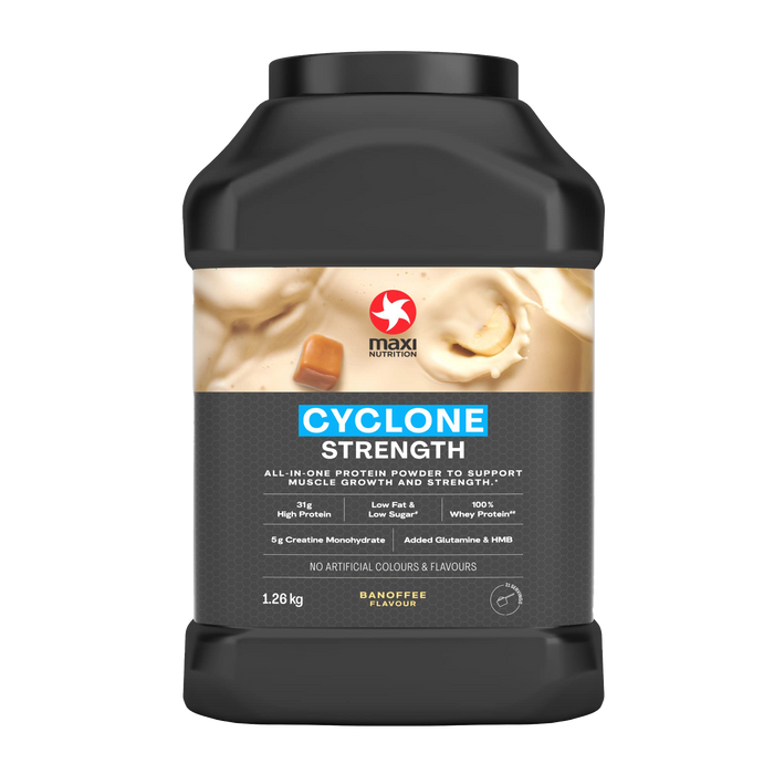 MaxiNutrition Cyclone 1.26kg - 1260g / Banoffee - All-In-One Gainer Powder