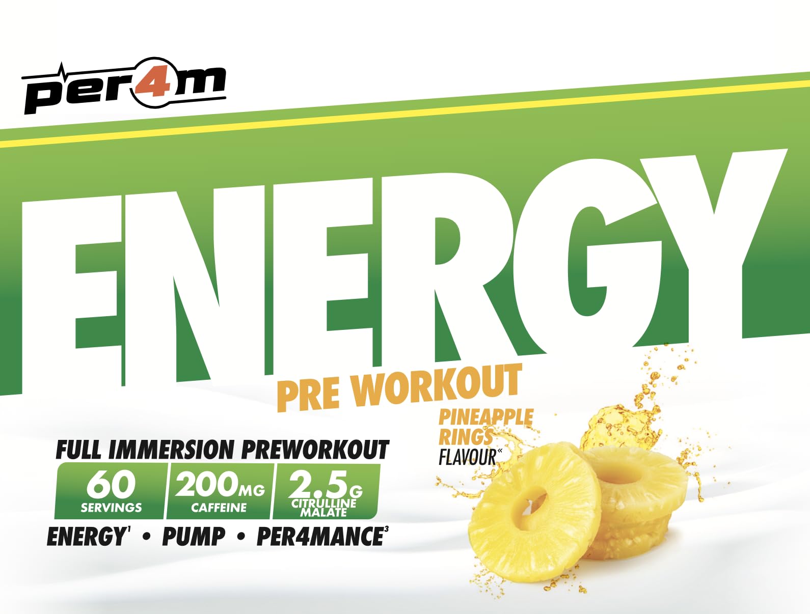 Per4m Energy Pre Workout - Pre-Workout Powder
