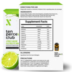 The Ten Percent Club Electrolytes - Carbohydrate Powder