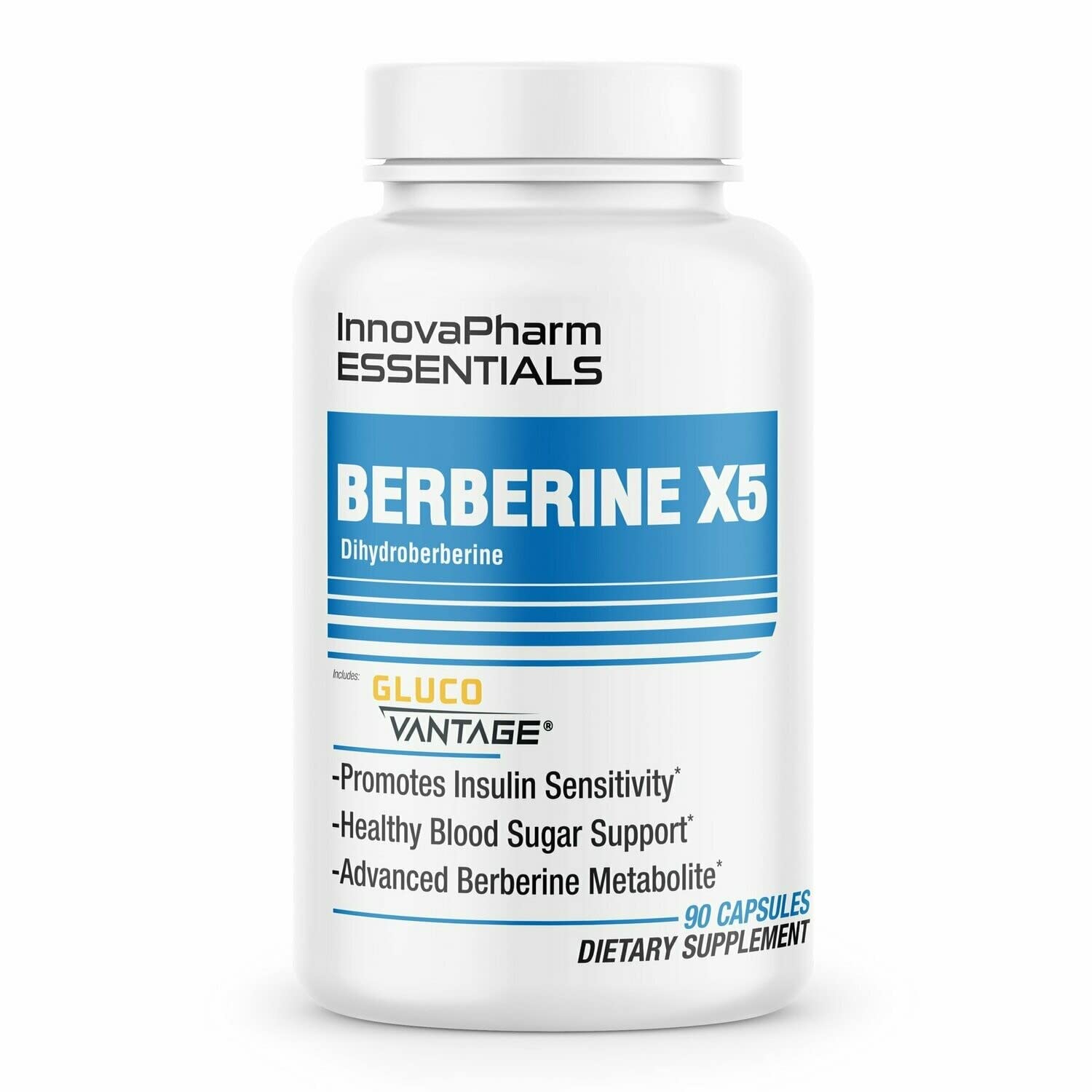 Innovapharm Berberine X5 - 90 Caps - Berberine Capsules