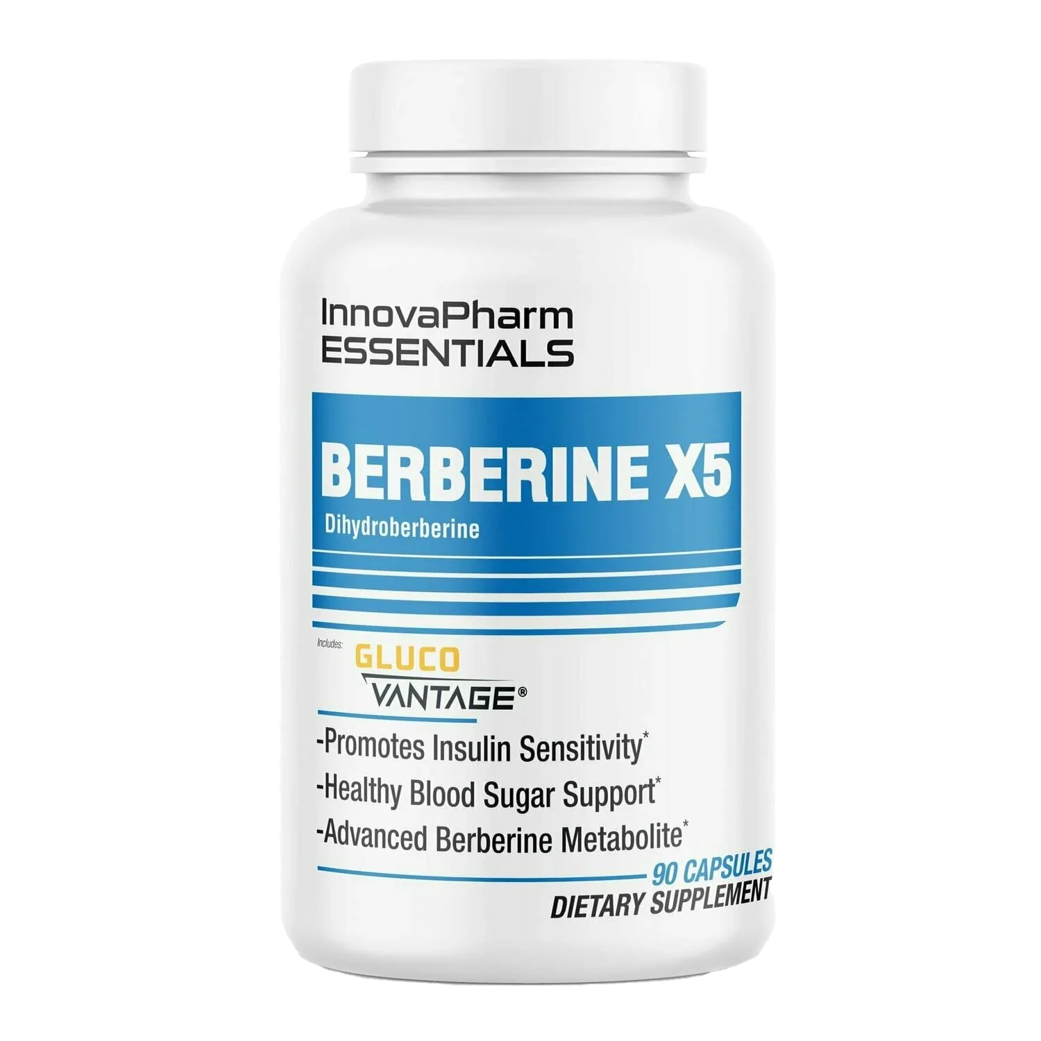 Innovapharm Berberine X5 - 90 Caps - Berberine Capsules
