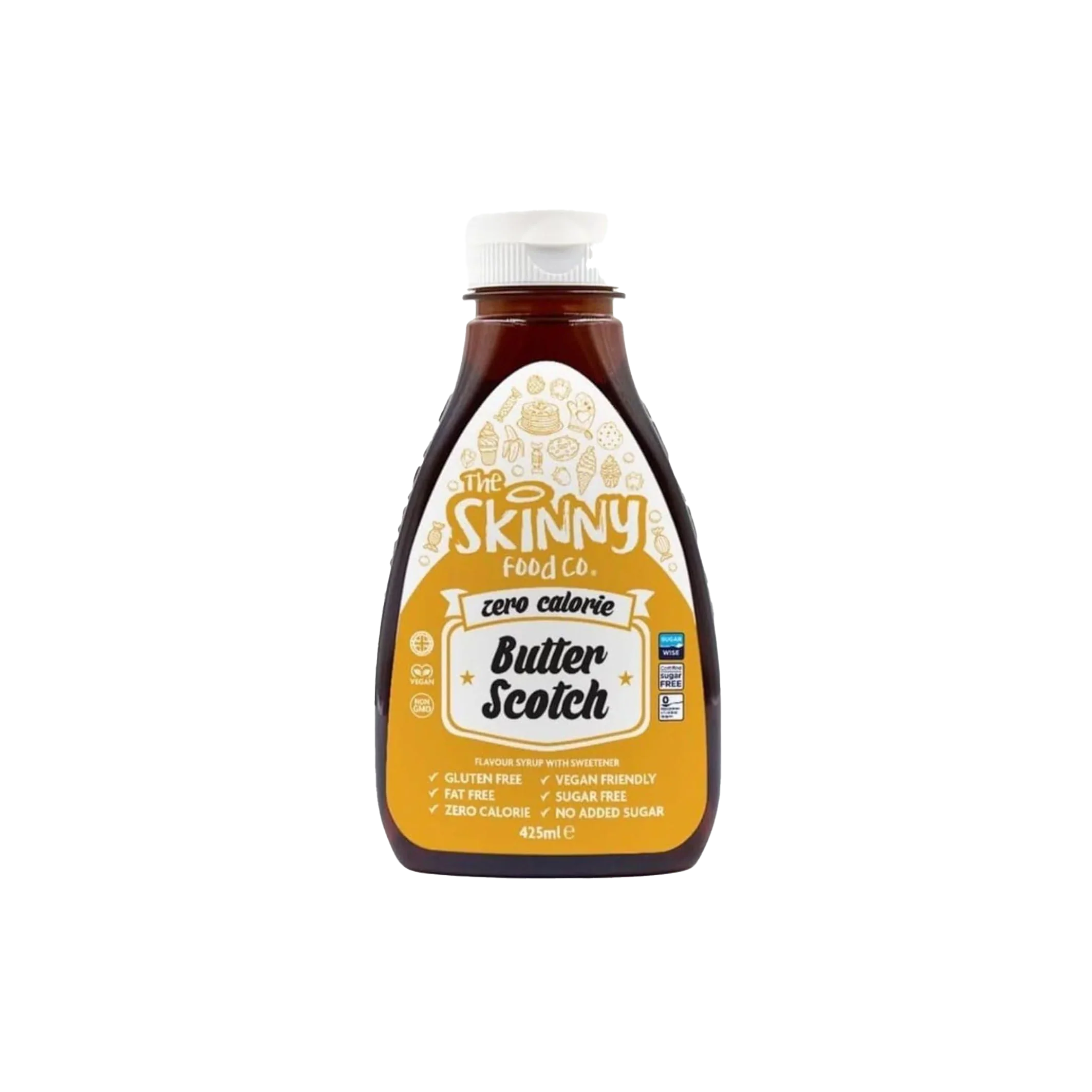 The Skinny Food Co Skinny Syrup - 425ml / Butter Scotch - Dessert Sauces