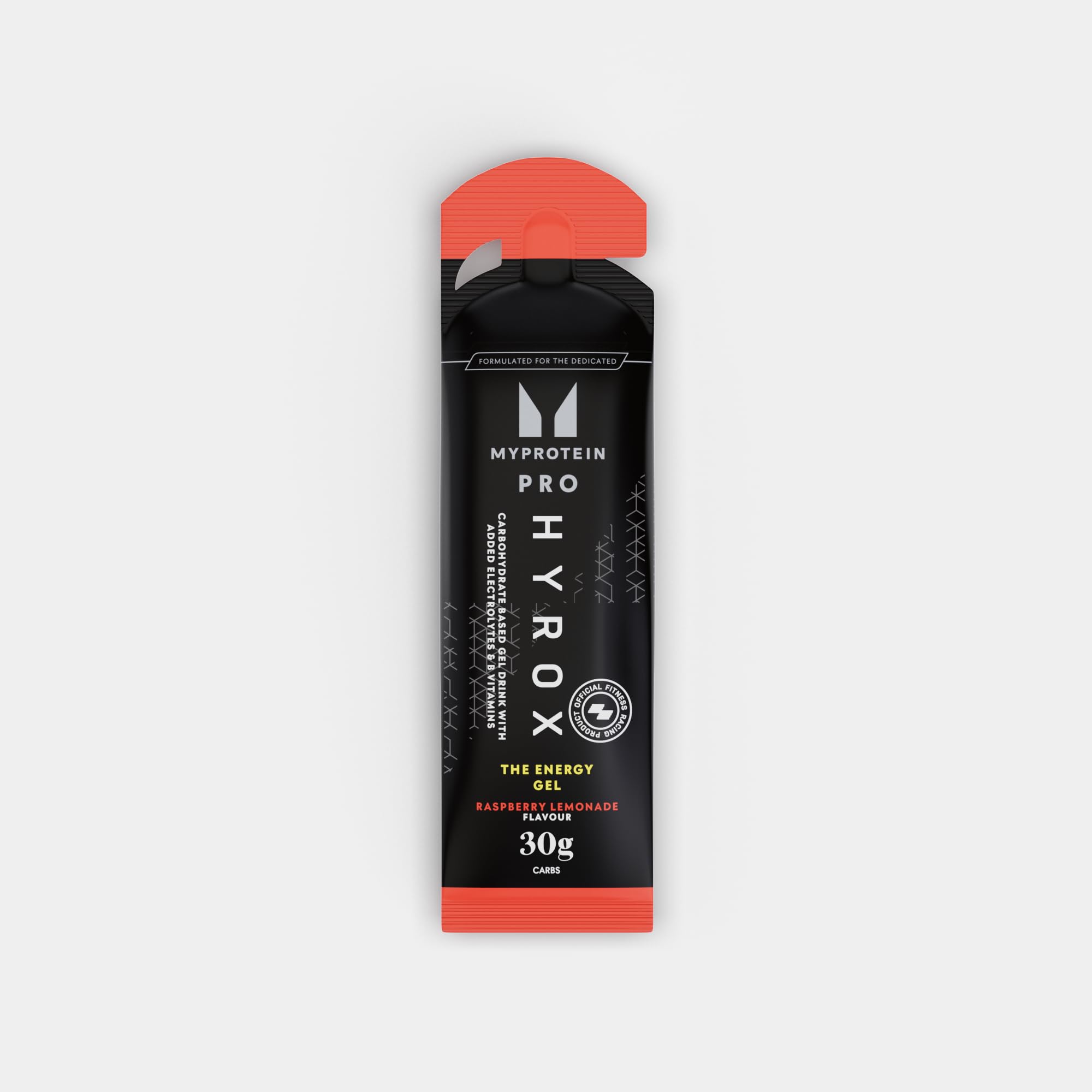 MyProtein THE Energy Gel (HYROX Edition) - 20 x 70g / Raspberry Lemonade - Electrolyte Replacements