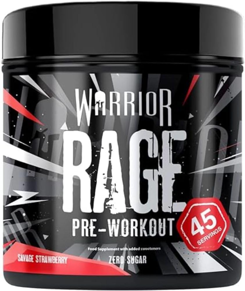Warrior Rage - 392g / Savage Strawberry - Beta-Alanine
