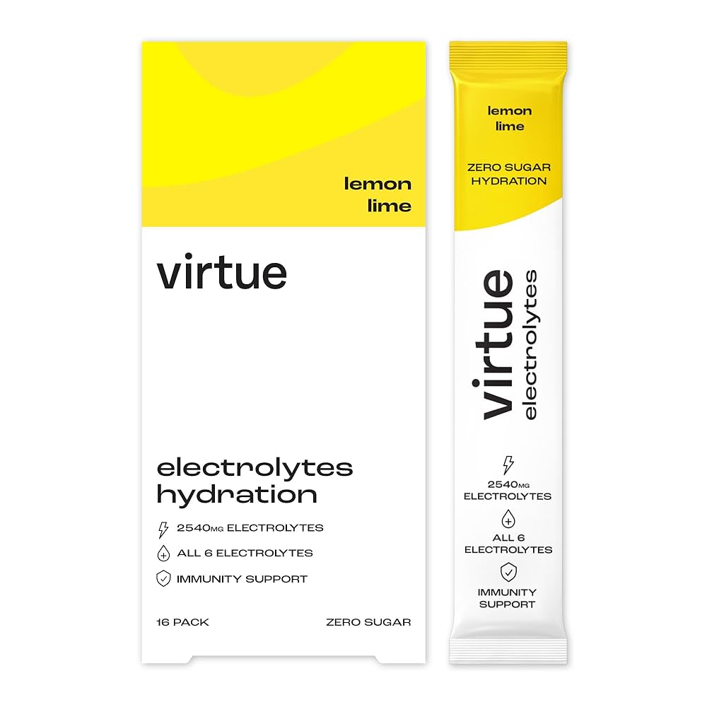 Virtue Clean Energy Electrolytes Hydration 12x5g - MyGymSupplements