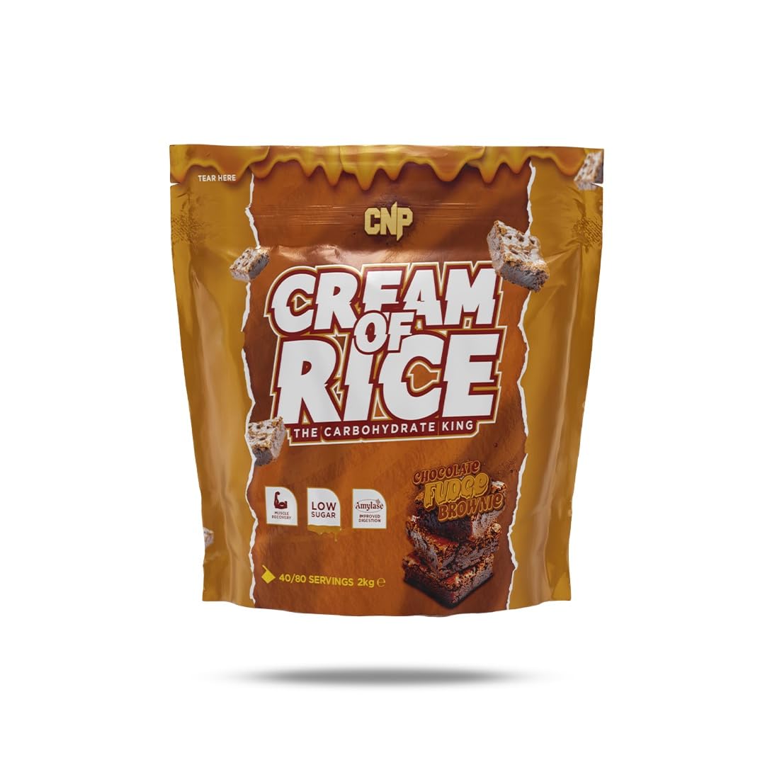 CNP Cream of Rice - 2kg / Fudge Brownie - Functional Foods