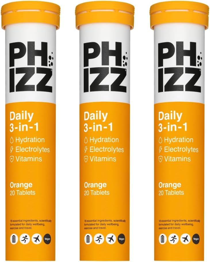 Phizz 3-in-1 Multivitamin & Rehydration Electrolyte Effervescent
