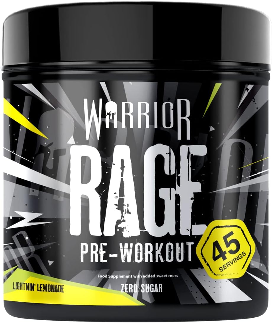 Warrior Rage - 392g / Lightnin’ Lemonade - Beta-Alanine