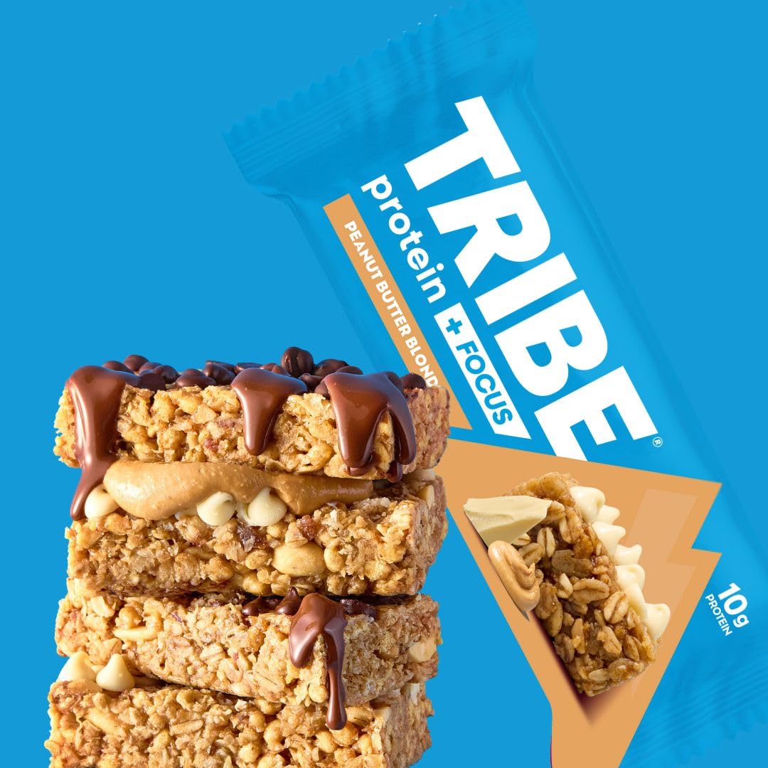 Tribe Protein + Focus Flapjack - Protein Flapjacks