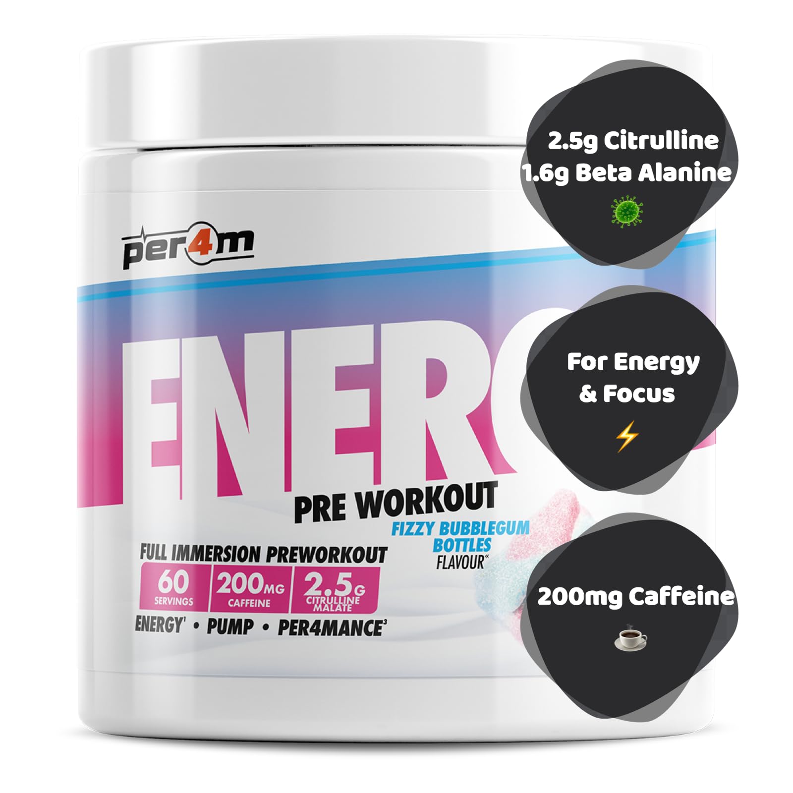 Per4m Energy Pre Workout - Pre-Workout Powder