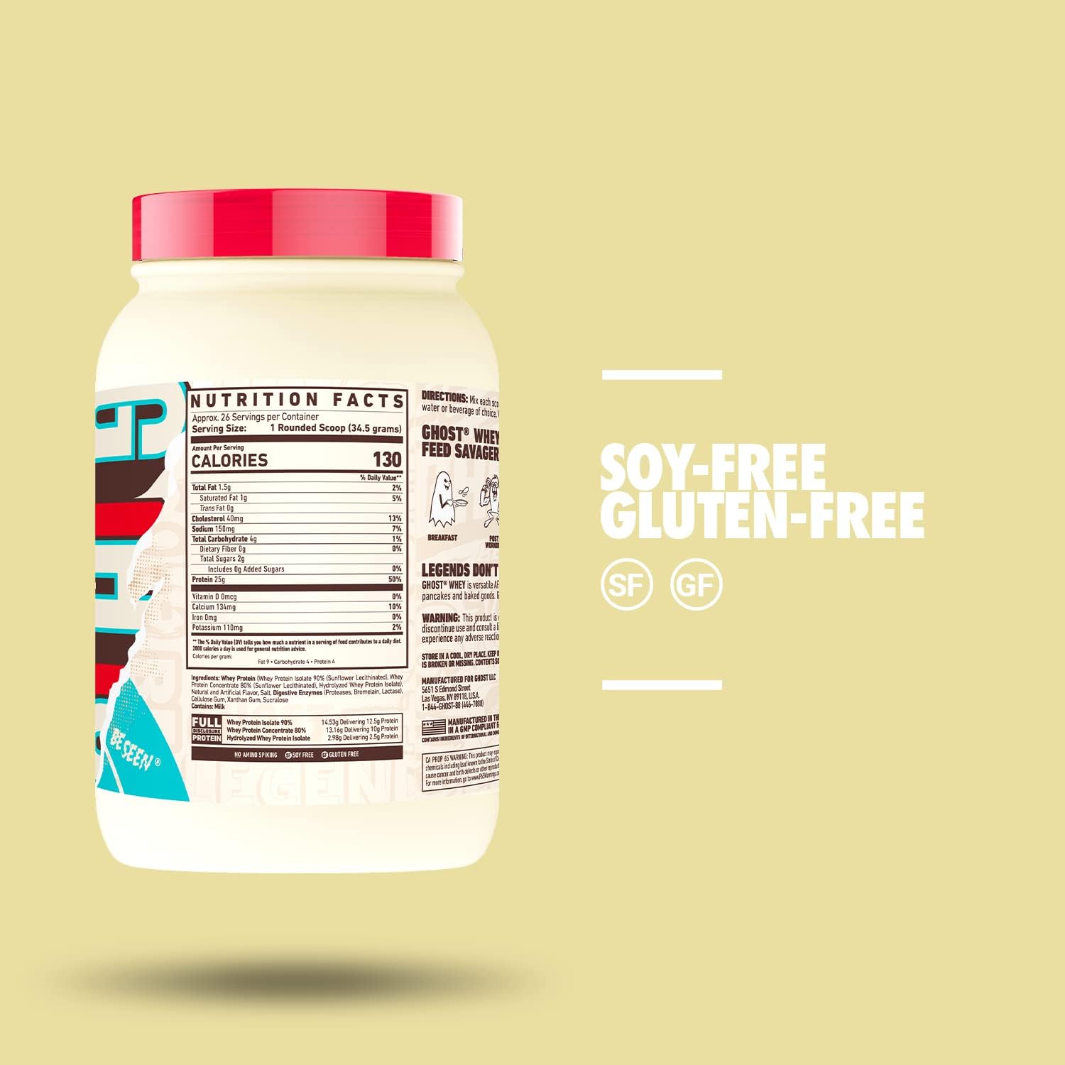 Ghost Whey Protein - Whey Protein Powder