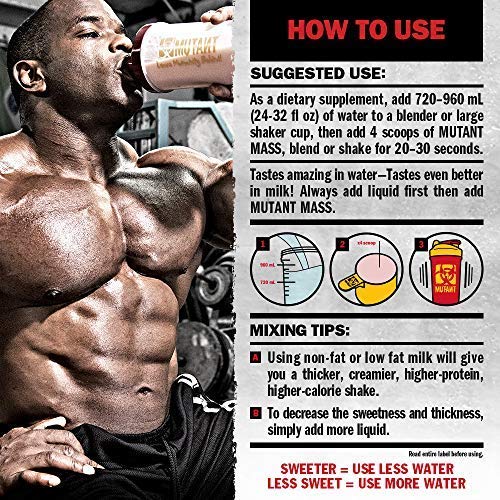 Mutant Mass Dual Chamber - Weight Gainer Powder