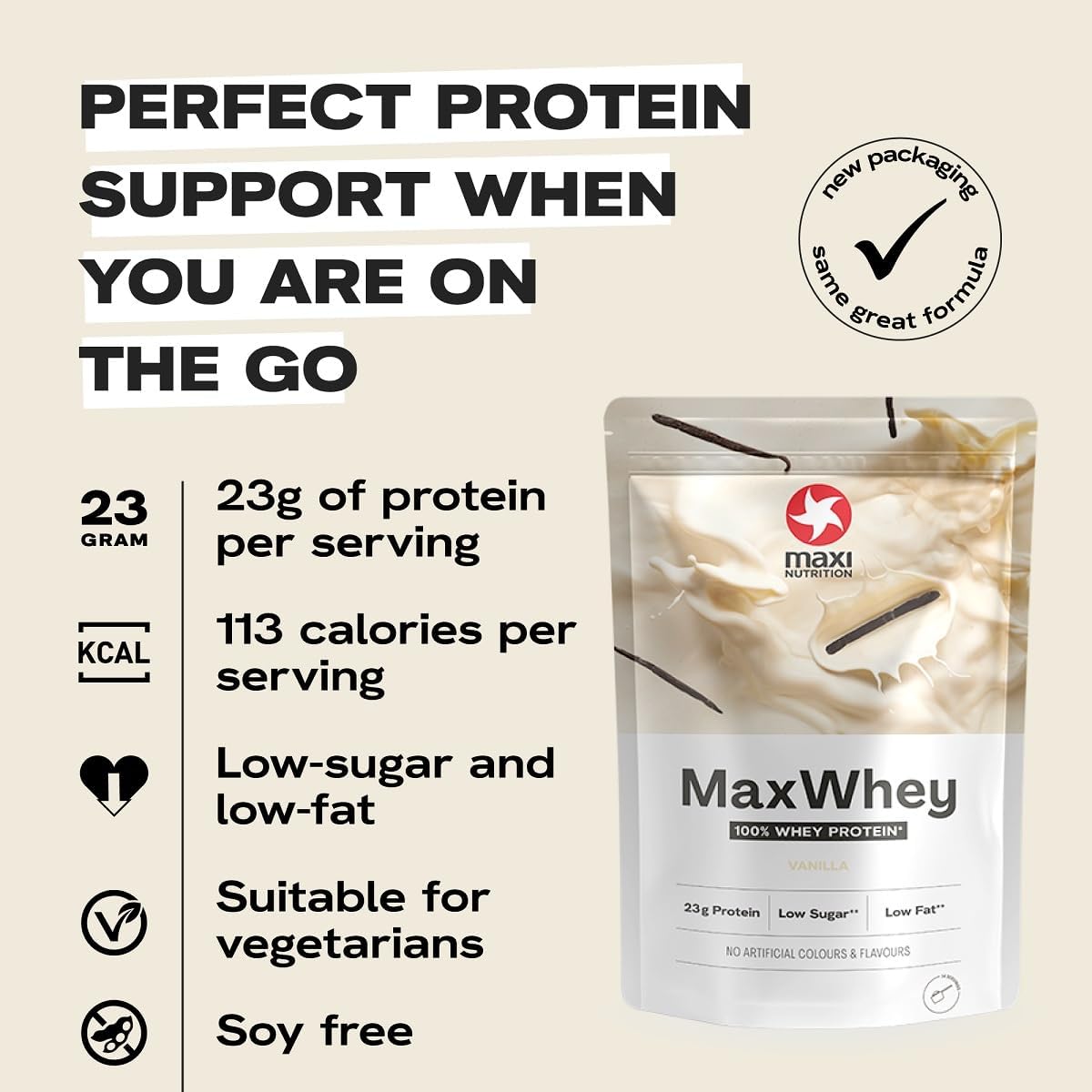 MaxiNutrition MaxWhey - Whey Protein Powder