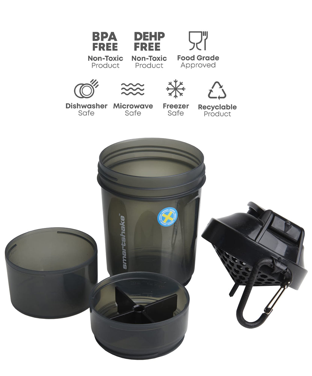 Smartshake O2Go Shaker - Shaker Bottle (Less Than 2 Litres)