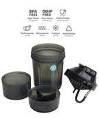 Smartshake O2Go Shaker - Shaker Bottle (Less Than 2 Litres)