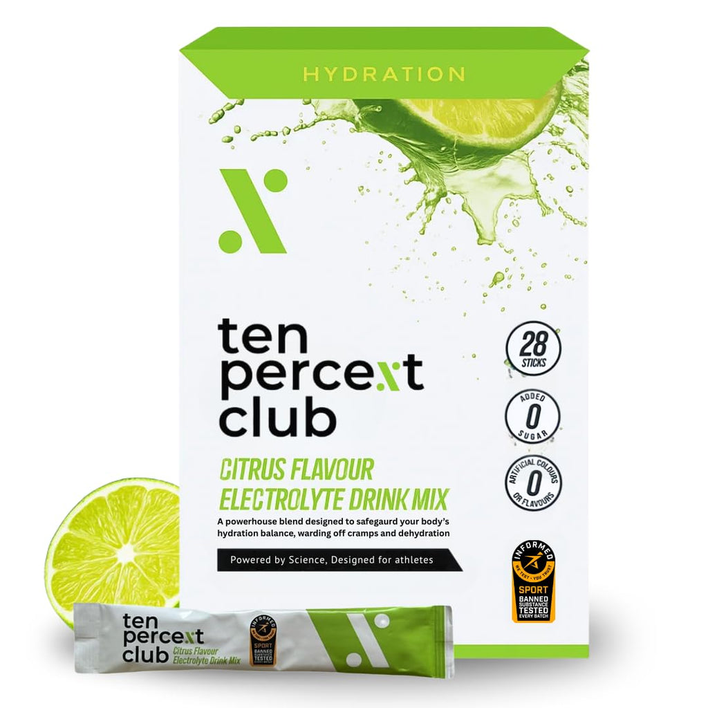 The Ten Percent Club Electrolytes - Carbohydrate Powder