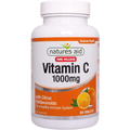 Natures Aid Citrus Tablets with 1000mg Vitamin C for sustained absorption and immune support